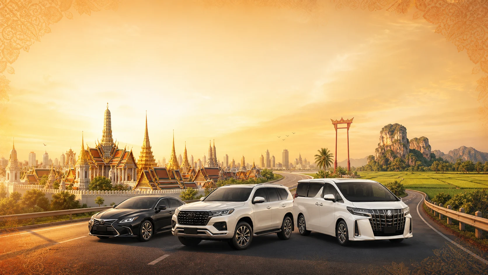 July Taxi private airport transfer in Bangkok and Thailand